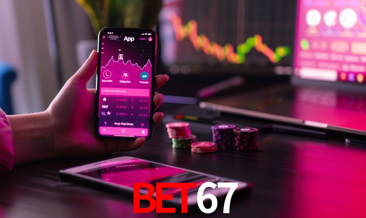 Recursos Exclusivos do App BET67 - Modo Offline, Login Biométrico